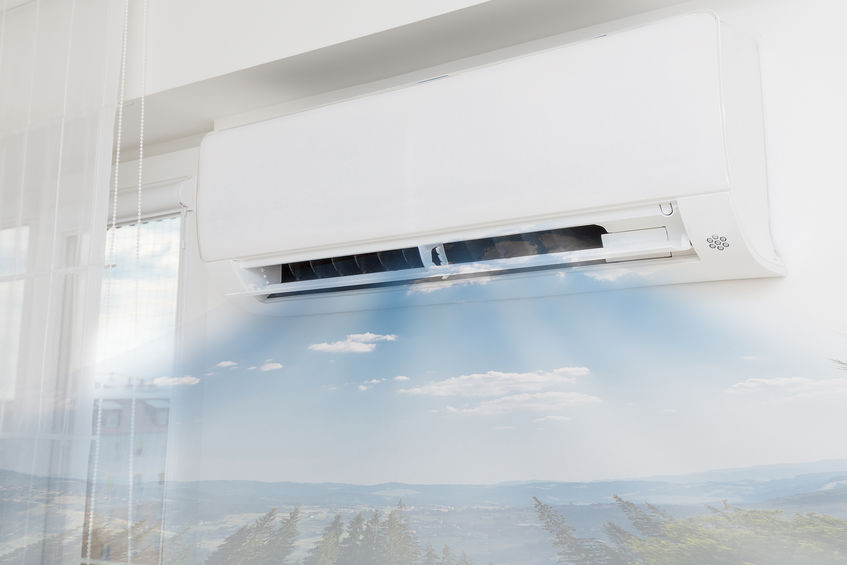 placement d'une climatisation pour air conditionné